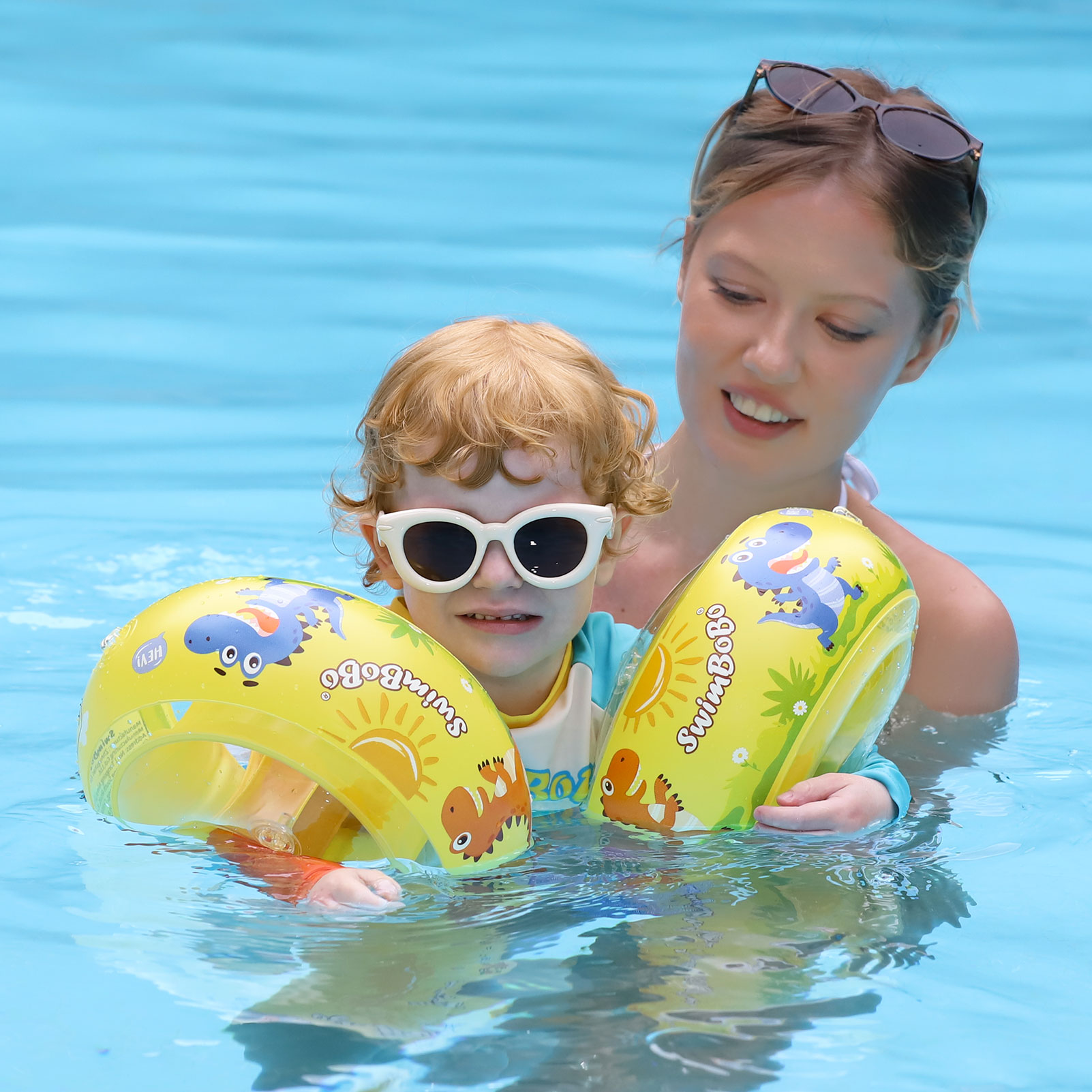 Swimbobo amarelo verão nadar a - Aquatic Sports avaliação e preço