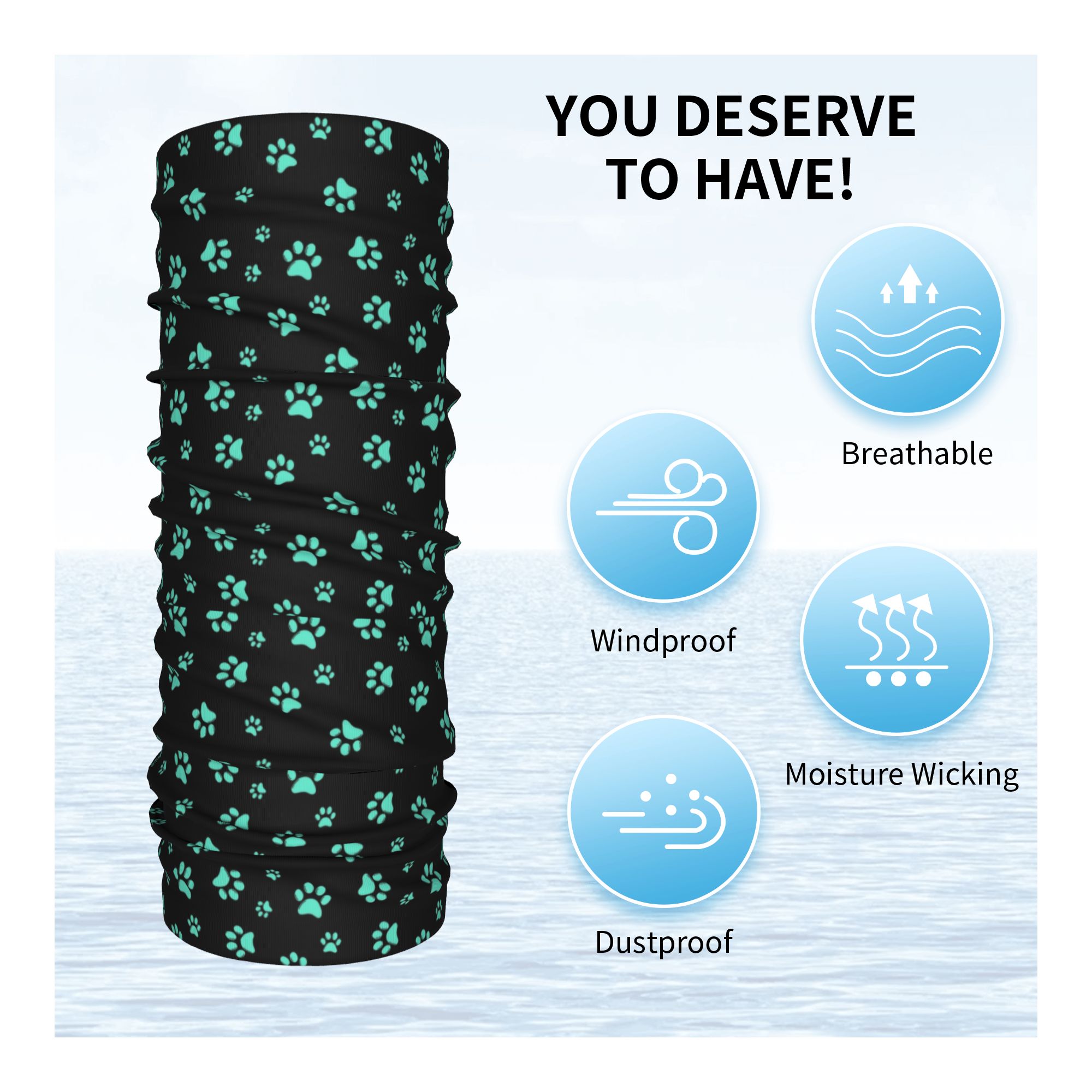 Bandana Personalizada com Esta - Aquatic Sports avaliação e preço